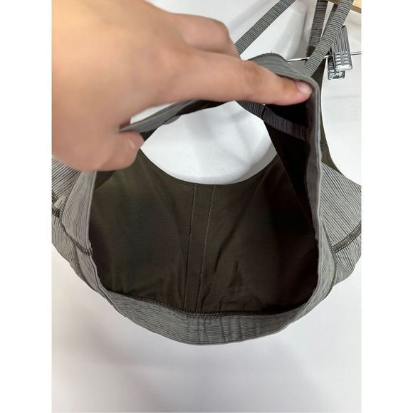 lululemon athletica energy bra Green moss size 10 - Picture 5 of 6